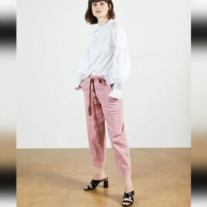Ted Baker London Utility Pocket Barrel Jean Mid-Pink